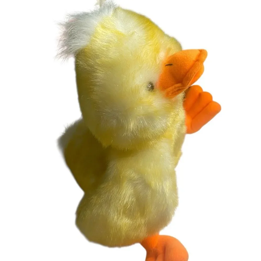 Easter Yellow Plush Duck Toy 13” stuffed animal